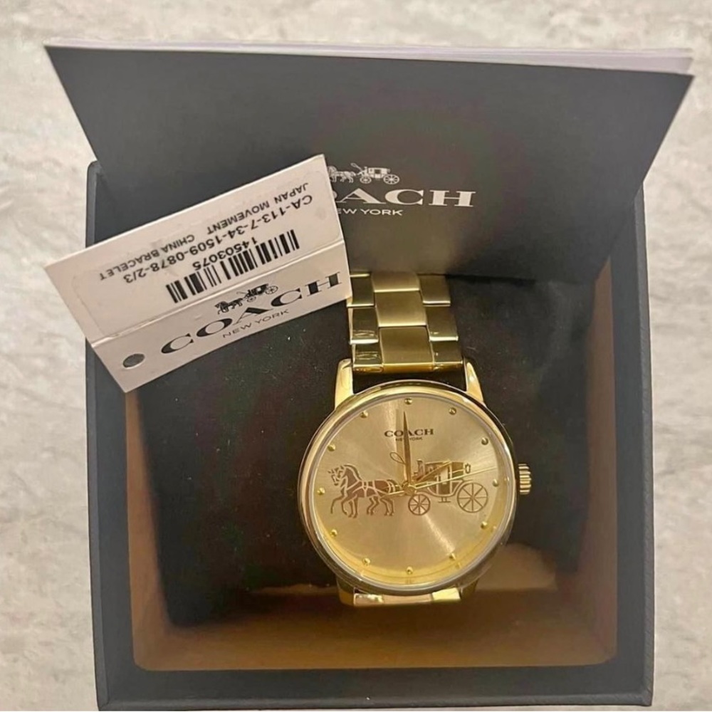 Coach watch
